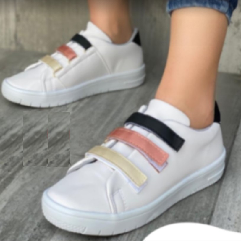 White Suede Sneakers For Women